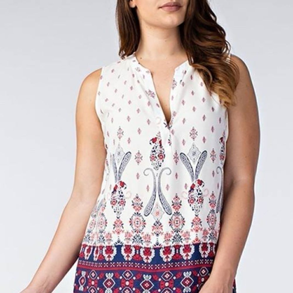 New Plus eye catching top
